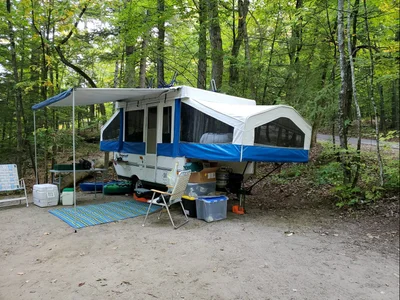 Pepper the Popup at Lake George