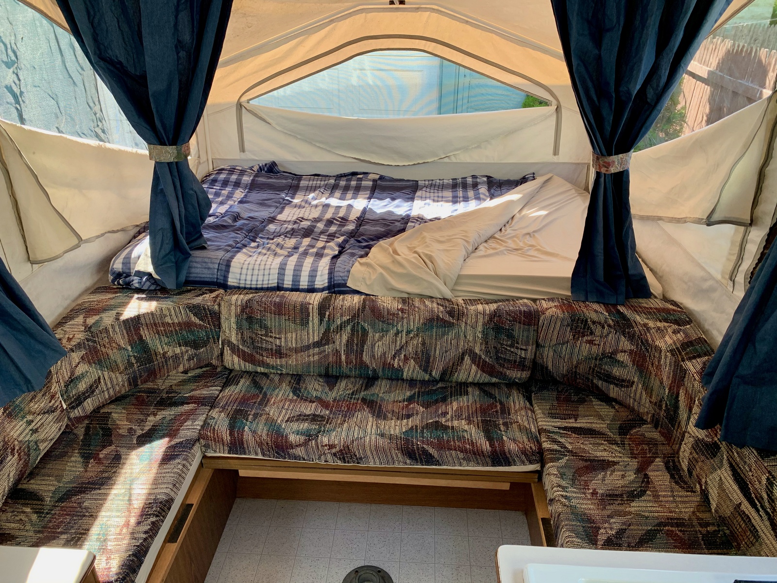 Pepper the popup lounge and bed